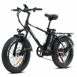 SAMEBIKE XWC05 Electric Mountain Bike 20*4.0 Inch Fat Tire 750W Brushless Geared Motor 35Km/h Max Speed 48V 13Ah Battery 80KM Range Shimano 7-Speed Double Disc Brake - Silver 8 SAMEBIKE XWC05 Electric Mountain Bike 20*4.0 Inch Fat Tire 750W Brushless Geared Motor 35Km/h Max Speed 48V 13Ah Battery 80KM Range Shimano 7-Speed Double Disc Brake - Silver -Zhengbu Shop SAMEBIKE XWC05 Electric Mountain Bike 20 Tire Silver 514573 2