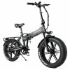 SAMEBIKE XWLX09 20 Inches Fat Tire Electric Bike 500W Motor 25-35km/h Max Speed 80-90km Max Mileage Black