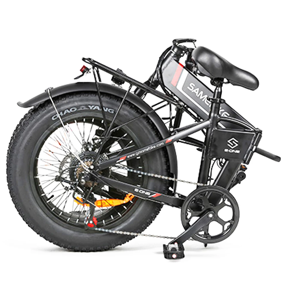 SAMEBIKE LOTDM200-FT Folding Electric Moped Bike 350W Motor 10Ah Battery Max 30km/h 20 Inch Tire - Black 5 SAMEBIKE LOTDM200-FT Folding Electric Moped Bike 350W Motor 10Ah Battery Max 30km/h 20 Inch Tire - Black - Image 5