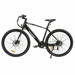 Samebike XWP10 Electric Bike 700*45C KENDA Tires 350W Motor 32Km/h Max Speed 36V 10.4Ah Battery For 40-80KM Range Dual Disc Brakes Shimano 7-Speed Gear App Control - Black -Zhengbu Shop Samebike XWP10 Electric Bike Black 518889 2