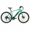Samebike XWP10 Electric Bike 700*45C KENDA Tires 350W Motor 32Km/h Max Speed 36V 10.4Ah Battery For 40-80KM Range Dual Disc Brakes Shimano 7-Speed Gear App Control - Green