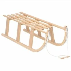 Snow Sledge 110x40x34 Cm Plywood