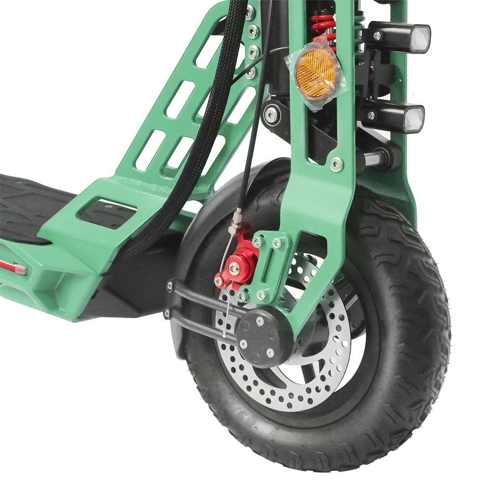 Spetime M6 Electric Scooter 600W 13Ah Battery 40km Range 40km/h Max Speed 100kg Load - Green - Image 4