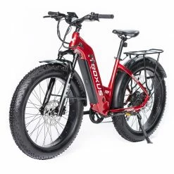 Troxus Explorer Step Thru Electric Bike 26*4.0 Inch Fat Tire 750W Bafang Motor 45Km/h Speed 48V 20Ah Samsung Battery Shimano 8 Speed 125kg Load - Red 6 Troxus Explorer Step Thru Electric Bike 26*4.0 Inch Fat Tire 750W Bafang Motor 45Km/h Speed 48V 20Ah Samsung Battery Shimano 8 Speed 125kg Load - Red -Zhengbu Shop Troxus Explorer Step Thru Electric Bike Red 519330 2