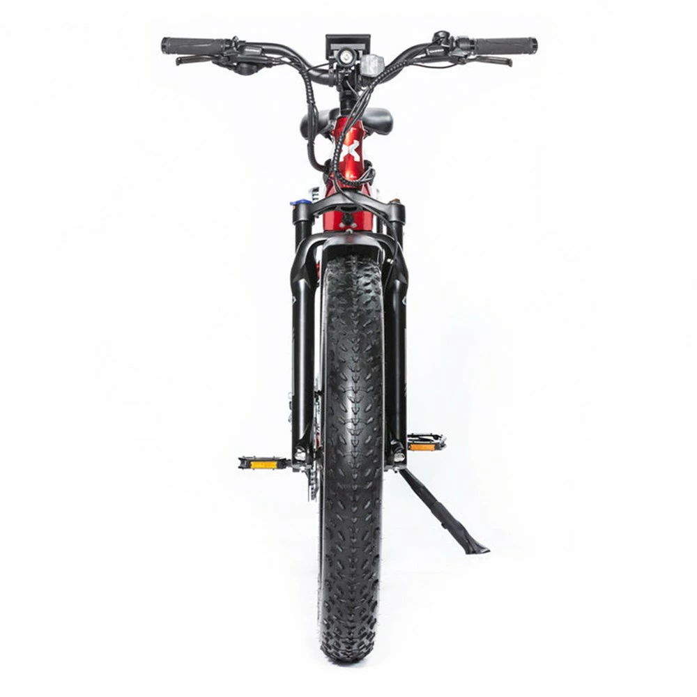 Troxus Explorer Step Thru Electric Bike 26*4.0 Inch Fat Tire 750W Bafang Motor 45Km/h Speed 48V 20Ah Samsung Battery Shimano 8 Speed 125kg Load - Red 4 Troxus Explorer Step Thru Electric Bike 26*4.0 Inch Fat Tire 750W Bafang Motor 45Km/h Speed 48V 20Ah Samsung Battery Shimano 8 Speed 125kg Load - Red - Image 4