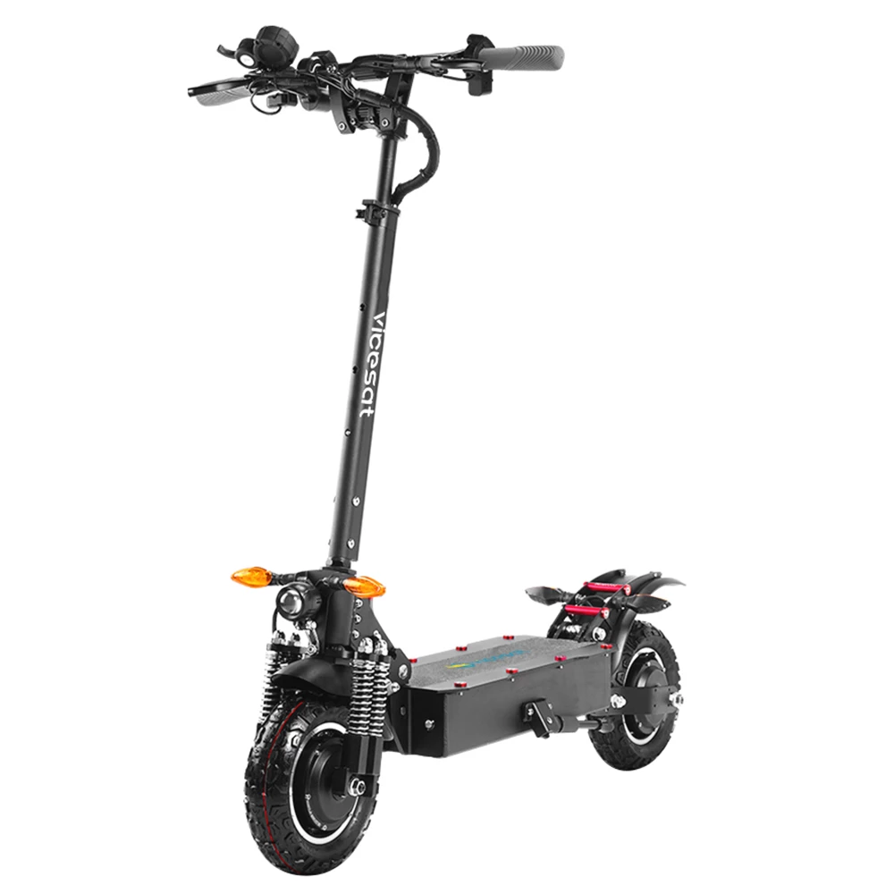 Vicesat VS04 Electric Scooter 10 Inch 2*1000W Motor 52V 24Ah Battery 65Km/h Max Speed 60Km Range 150KG Max Load 1 Vicesat VS04 Electric Scooter 10 Inch 2*1000W Motor 52V 24Ah Battery 65Km/h Max Speed 60Km Range 150KG Max Load