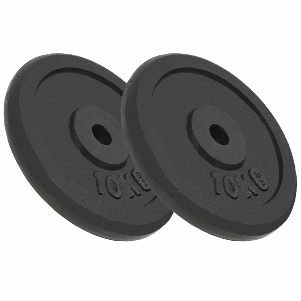 Weight Plates 2 Pcs 20 Kg Cast Iron 1 Weight Plates 2 Pcs 20 Kg Cast Iron