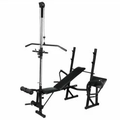 Workout Bench With Weight Rack, Barbell And Dumbbell Set 30.5kg -Zhengbu Shop Workout Bench with Weight Rack Barbell and Dumbbell Set 30 5kg 518682 4