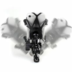 X-type Phone Holder Fit For 4-6" Phone GPS Fixed On E-Scooters Motorcycle Bike - Black -Zhengbu Shop X type Phone Holder Fit For 4 6 Phone Black 899948