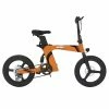 Z7 Electric Bike For Commuting 20 Inch Tires 350W Motor 32km/h Max Speed, Dual 36V 8Ah Batteries, Disc Brakes, 120kg Load - Orange