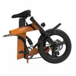 Z7 Electric Bike For Commuting 20 Inch Tires 350W Motor 32km/h Max Speed, Dual 36V 8Ah Batteries, Disc Brakes, 120kg Load - Orange -Zhengbu Shop Z7 Electric Bike for Commuting 350W Motor Orange 518903 5