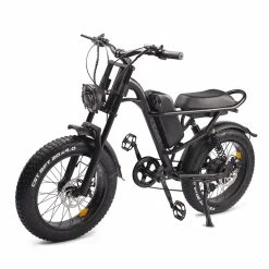 Z8 Electric Bike 20*4.0 Inch Fat Tire 48V 500W Motor 15Ah Battery 45km/h Max Speed 7-Speed Shimano Derailleur Front & Rear Mechanical Disc Brake