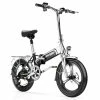 ZHENGBU 20" X6 400W Motor Shimano 7-Speed 48V 10.4Ah Battery Commuter Folding Electric Bike - Black