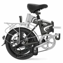 ZHENGBU 20" X6 400W Motor Shimano 7-Speed 48V 10.4Ah Battery Commuter Folding Electric Bike - Black -Zhengbu Shop ZHENGBU 20 X6 400W Motor Commuter Folding Electric Bike Black 495433 3