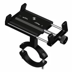 Aluminum Alloy Phone Holder For KUGOO S1 And KUGOO S1 Pro Folding Electric Scooter Bicycle - Black