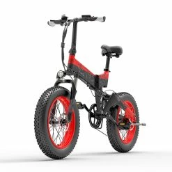 BEZIOR XF200 Folding Electric Bike 48V 15Ah Battery 1000W Motor 20x4.0 Inch Fat Tire Aluminum Alloy Frame Shimano 7-speed Shift Max Speed 40km/h 130KM Power-assisted Mileage Range LCD Display IP54 Waterproof - Black Red 10 BEZIOR XF200 Folding Electric Bike 48V 15Ah Battery 1000W Motor 20x4.0 Inch Fat Tire Aluminum Alloy Frame Shimano 7-speed Shift Max Speed 40km/h 130KM Power-assisted Mileage Range LCD Display IP54 Waterproof - Black Red -Zhengbu Shop bezior xf200 folding electric bike 20x4 0 inch 15ah 1000w black yellow 1626954352343