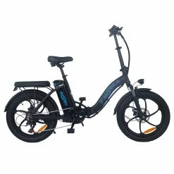 Alternative view of ONESPORT BK6 Electric Bike 48V 350W Motor 10Ah Battery Shimano 7 Speed Gear Front Suspension And Dual Disc Brakes - Black