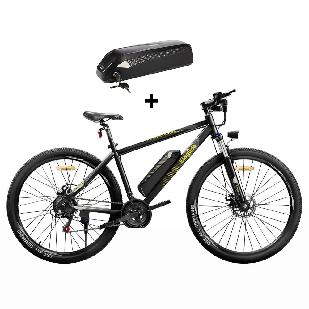 ELEGLIDE M1 PLUS Electric Mountain Bike & 36V 12.5AH Battery Combo - Black 1 ELEGLIDE M1 PLUS Electric Mountain Bike & 36V 12.5AH Battery Combo - Black