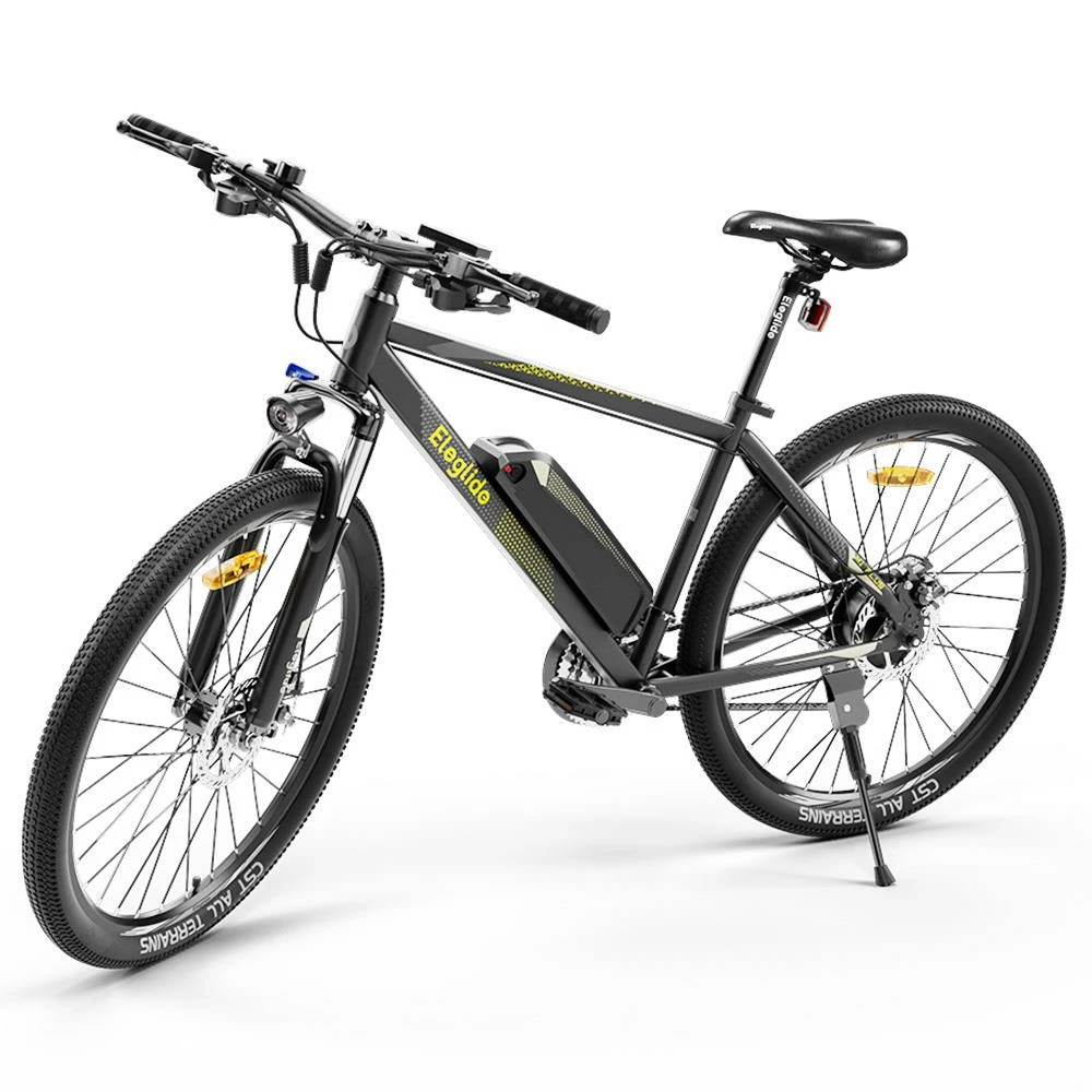 2PCS ELEGLIDE M1 PLUS Electric Mountain Bike 27.5 Inch 250W Brushless Motor SHIMANO 21 Speeds Shifter 36V 12.5Ah Battery 25Km/h Speed IPX4 Waterproof Electric-Assist Up To 100km Max Range Aluminum Alloy Frame Dual Disk Brake - Black 2 2PCS ELEGLIDE M1 PLUS Electric Mountain Bike 27.5 Inch 250W Brushless Motor SHIMANO 21 Speeds Shifter 36V 12.5Ah Battery 25Km/h Speed IPX4 Waterproof Electric-Assist Up To 100km Max Range Aluminum Alloy Frame Dual Disk Brake - Black - Image 2