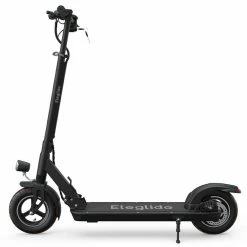Eleglide S1 Folding Electric Scooter 10" Pneumatic Tires 400W Motor 3 Speed Modes 36V 8.0Ah Battery 24km/h Max Speed Up To 30km Max Range Rear Disc Brake - Black