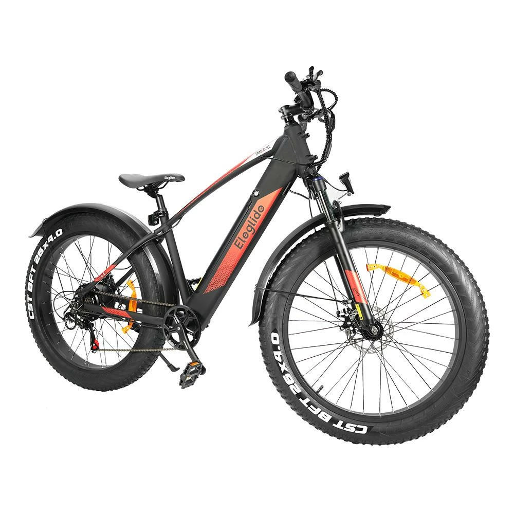 ELEGLIDE Tankroll Electric Mountain Bike 26*4.0 Inch Fat Tires Max Instant Power 740W Motor 25Km/h Speed 48V 10Ah Battery Shimano 7-Speed Gear 70KM Top Range Dual Disc Brake 57N.m Max Torque Powerful Motor Moped Fat Bike 4 ELEGLIDE Tankroll Electric Mountain Bike 26*4.0 Inch Fat Tires Max Instant Power 740W Motor 25Km/h Speed 48V 10Ah Battery Shimano 7-Speed Gear 70KM Top Range Dual Disc Brake 57N.m Max Torque Powerful Motor Moped Fat Bike - Image 4
