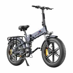 ENGWE ENGINE Pro Folding Electric Bicycle 20*4'' Fat Tire 750W Brushless Motor 48V 16Ah Battery 45km/h Max Speed - Grey