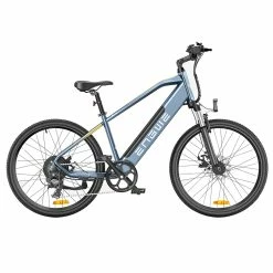 ENGWE P26 Mountain Bike 26 Inch Tire 48V 500W Motor 40Km/h Max Speed 13.6Ah Battery 86KM Range Shimano 7-Speed Gear Front Suspension Electric Bike - Blue