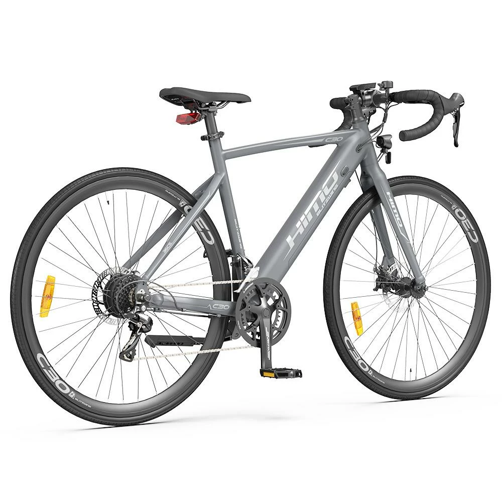 HIMO C30S MAX Electric Bicycle 26 Inch 250W Motor Max Speed 25Km/h 36V 10AH Battery Shimano 18 Speed IPX7 Waterproof Max Range 75KM Max Load 100KG Road Racing Eletric Bike - Grey 5 HIMO C30S MAX Electric Bicycle 26 Inch 250W Motor Max Speed 25Km/h 36V 10AH Battery Shimano 18 Speed IPX7 Waterproof Max Range 75KM Max Load 100KG Road Racing Eletric Bike - Grey - Image 5