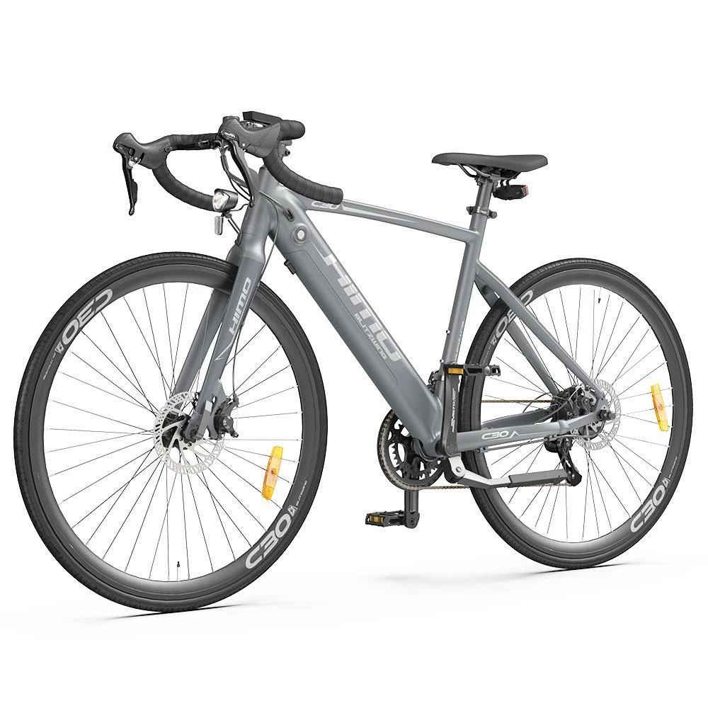HIMO C30S MAX Electric Bicycle 26 Inch 250W Motor Max Speed 25Km/h 36V 10AH Battery Shimano 18 Speed IPX7 Waterproof Max Range 75KM Max Load 100KG Road Racing Eletric Bike - Grey 6 HIMO C30S MAX Electric Bicycle 26 Inch 250W Motor Max Speed 25Km/h 36V 10AH Battery Shimano 18 Speed IPX7 Waterproof Max Range 75KM Max Load 100KG Road Racing Eletric Bike - Grey - Image 6