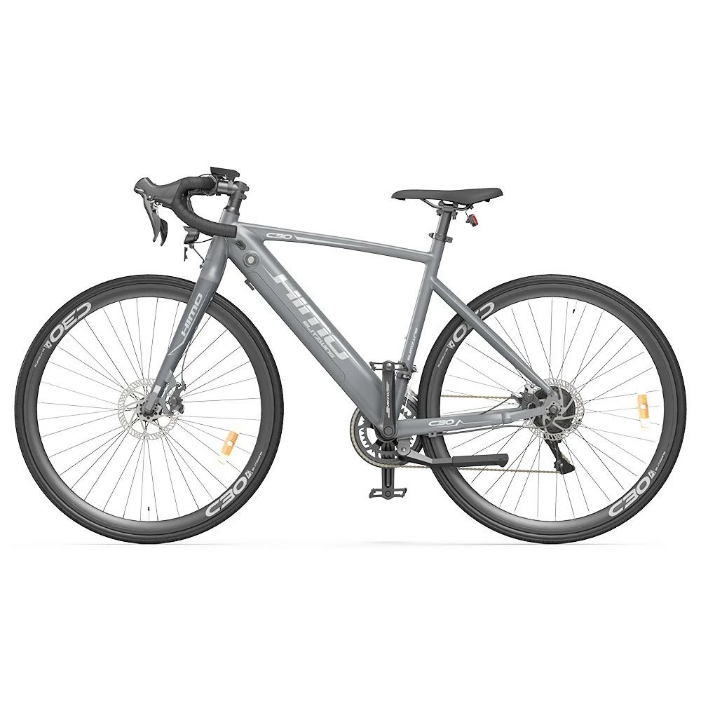 HIMO C30S MAX Electric Bicycle 26 Inch 250W Motor Max Speed 25Km/h 36V 10AH Battery Shimano 18 Speed IPX7 Waterproof Max Range 75KM Max Load 100KG Road Racing Eletric Bike - Grey 2 HIMO C30S MAX Electric Bicycle 26 Inch 250W Motor Max Speed 25Km/h 36V 10AH Battery Shimano 18 Speed IPX7 Waterproof Max Range 75KM Max Load 100KG Road Racing Eletric Bike - Grey - Image 2