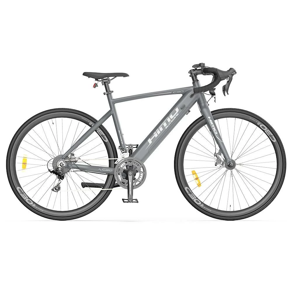 HIMO C30S MAX Electric Bicycle 26 Inch 250W Motor Max Speed 25Km/h 36V 10AH Battery Shimano 18 Speed IPX7 Waterproof Max Range 75KM Max Load 100KG Road Racing Eletric Bike - Grey 1 HIMO C30S MAX Electric Bicycle 26 Inch 250W Motor Max Speed 25Km/h 36V 10AH Battery Shimano 18 Speed IPX7 Waterproof Max Range 75KM Max Load 100KG Road Racing Eletric Bike - Grey