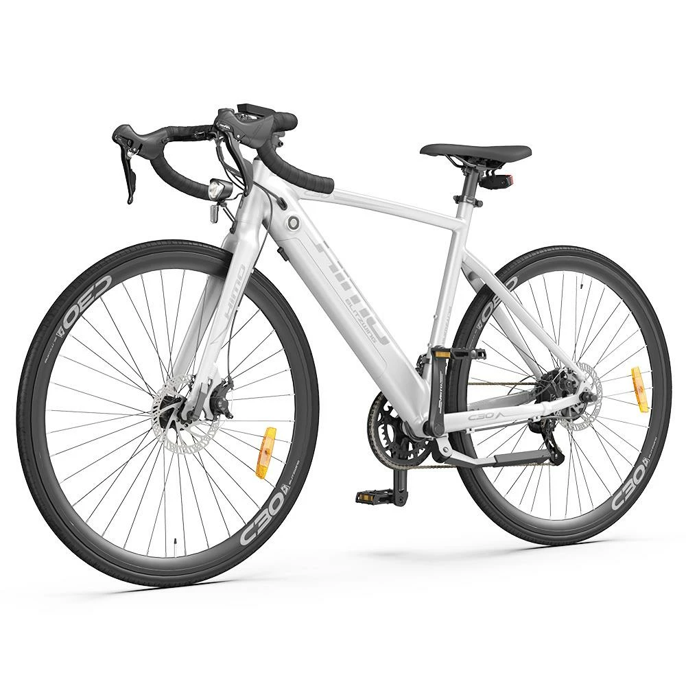 HIMO C30S MAX Electric Bicycle 26 Inch 250W Motor Max Speed 25Km/h 36V 10AH Battery Shimano 18 Speed IPX7 Waterproof Max Range 75KM Max Load 100KG Road Racing Eletric Bike - Silver 6 HIMO C30S MAX Electric Bicycle 26 Inch 250W Motor Max Speed 25Km/h 36V 10AH Battery Shimano 18 Speed IPX7 Waterproof Max Range 75KM Max Load 100KG Road Racing Eletric Bike - Silver - Image 6