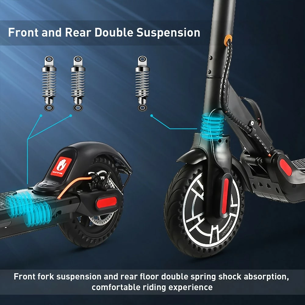 IScooter M5 Pro Electric Scooter 8.5 Inch Honeycomb Tire 350W Motor 31Km/h Max Speed 7.8Ah Battery For 35KM Range Front And Rear Shock Absorbers APP Control 5 IScooter M5 Pro Electric Scooter 8.5 Inch Honeycomb Tire 350W Motor 31Km/h Max Speed 7.8Ah Battery For 35KM Range Front And Rear Shock Absorbers APP Control - Image 5