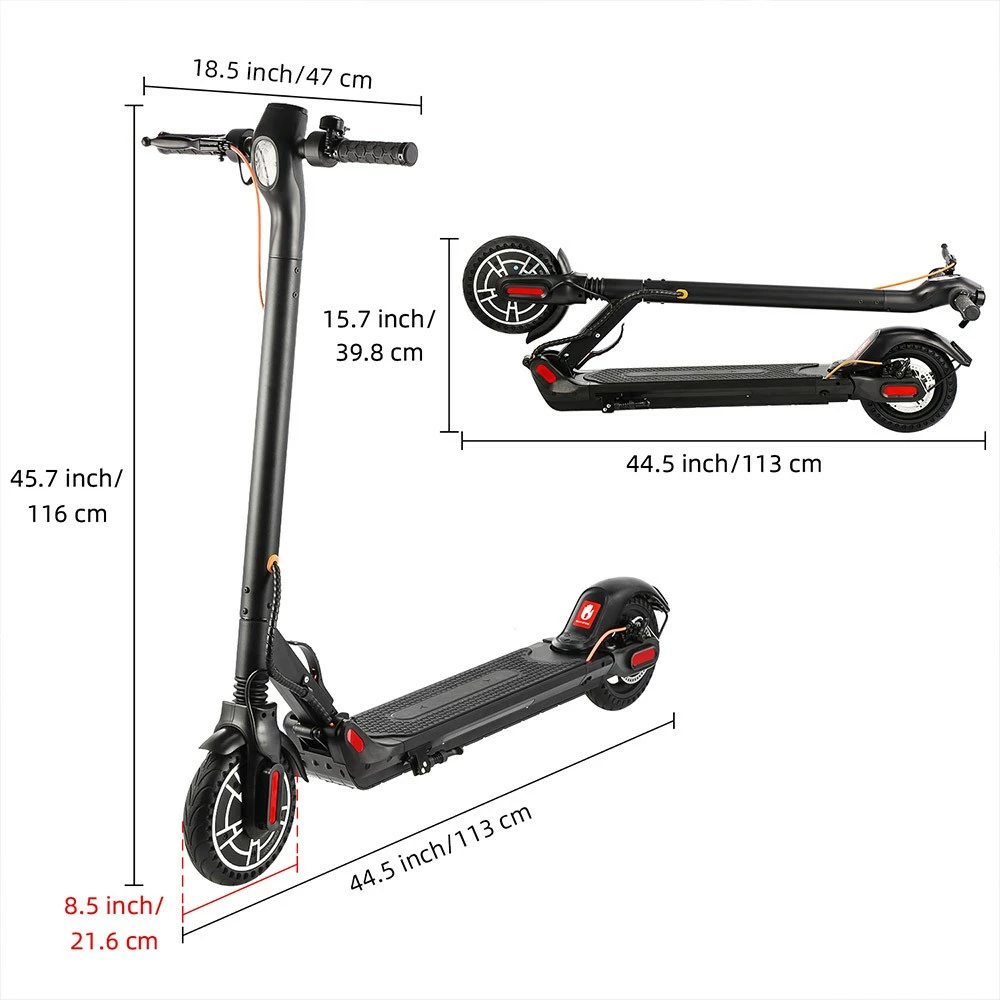 IScooter M5 Pro Electric Scooter 8.5 Inch Honeycomb Tire 350W Motor 31Km/h Max Speed 7.8Ah Battery For 35KM Range Front And Rear Shock Absorbers APP Control 6 IScooter M5 Pro Electric Scooter 8.5 Inch Honeycomb Tire 350W Motor 31Km/h Max Speed 7.8Ah Battery For 35KM Range Front And Rear Shock Absorbers APP Control - Image 6