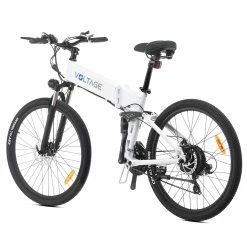 Alternative view of KAISDA K1-V Electric Bike 26 Inch Foldable Mountain Bike 250W Motor 25Km/h Max Speed 36V 10.4Ah Battery 70KM Max Range 120KG Max Load - White