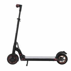 KUGOO S1 Plus 8 Inch Folding Electric Scooter 350W Motor 7.5Ah Clear LCD Display Screen Max 30km/h 3 Speed Modes Max Range Up To 25km Easy Folding - Black