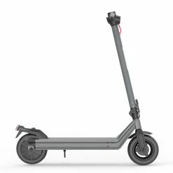 Kukudel 105 Folding Electric Scooter 10" Tire 500W Motor 36V 12.5Ah Battery Max Speed 25km/h LCD Display 32-39km Long Range Aluminium Alloy Body - Gray