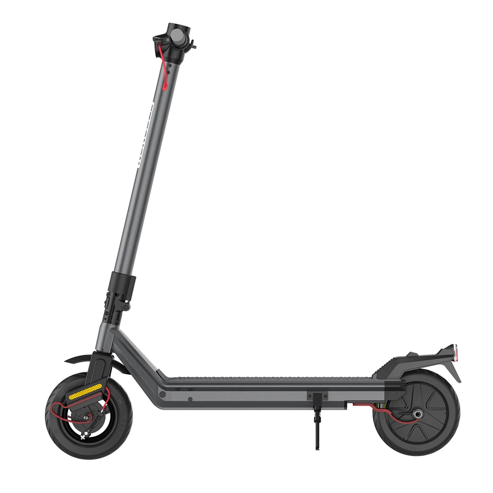 Kukudel 105P Folding Electric Scooter 10 Inch Tire 500W Motor 36V 12.5Ah Battery Max Speed 25km/h LCD Display 32-39km Long Range Aluminium Alloy Body - Gray 3 Kukudel 105P Folding Electric Scooter 10 Inch Tire 500W Motor 36V 12.5Ah Battery Max Speed 25km/h LCD Display 32-39km Long Range Aluminium Alloy Body - Gray - Image 3