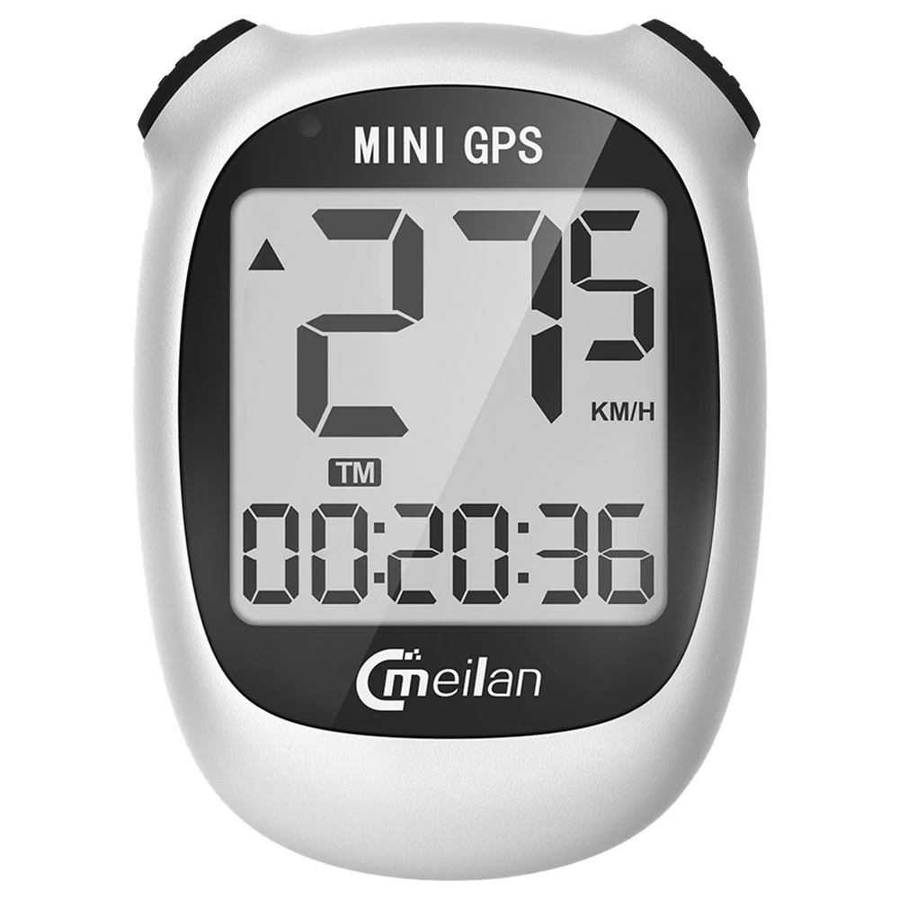 Meilan M3 Mini GPS Bike Computer Waterproof Speedometer Odometer 1.6 Inch Monochrome Display - White 1 Meilan M3 Mini GPS Bike Computer Waterproof Speedometer Odometer 1.6 Inch Monochrome Display - White