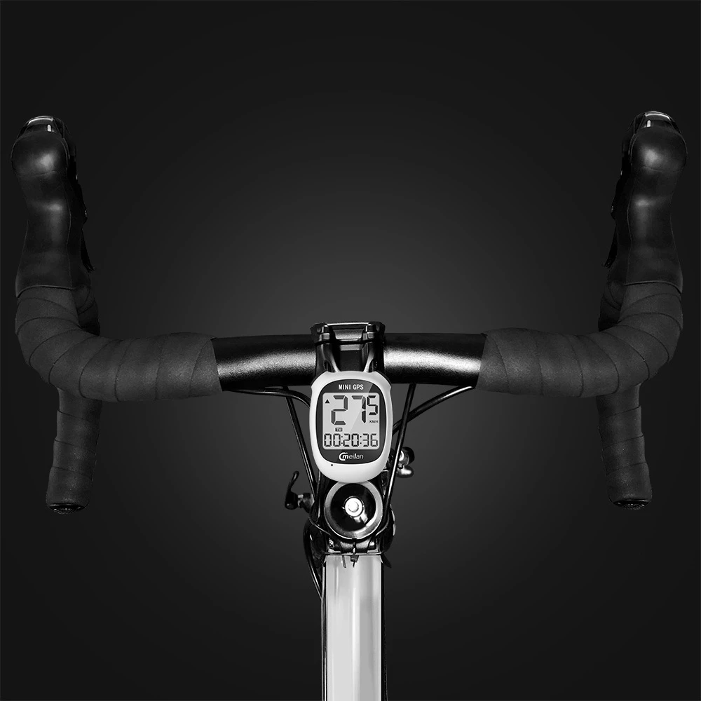Meilan M3 Mini GPS Bike Computer Waterproof Speedometer Odometer 1.6 Inch Monochrome Display - White 4 Meilan M3 Mini GPS Bike Computer Waterproof Speedometer Odometer 1.6 Inch Monochrome Display - White - Image 4