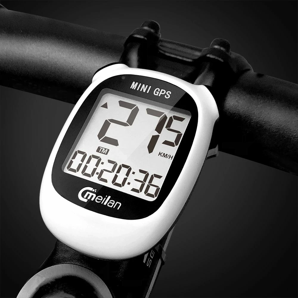 Meilan M3 Mini GPS Bike Computer Waterproof Speedometer Odometer 1.6 Inch Monochrome Display - White 6 Meilan M3 Mini GPS Bike Computer Waterproof Speedometer Odometer 1.6 Inch Monochrome Display - White - Image 6