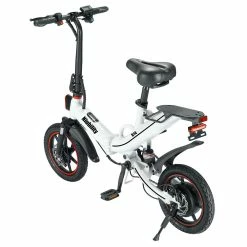 Alternative view of Niubility B14 Electric Moped Folding Bike 14 Inch 15Ah Battery Up To 100KM Mileage Max 25km/h 400W Motor Double Disc Brake - White