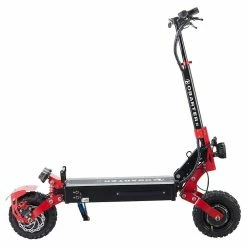 Alternative view of OBARTER X3 Folding Electric Sport Scooter 11" Off-road Tyre 1200W X2 Brushless Motor 48V 20Ah Battery BMS 3 Speed Modes Dual Oil Disc Brake Max Speed 65KM/h LED Display 40-50KM Long Range - Black