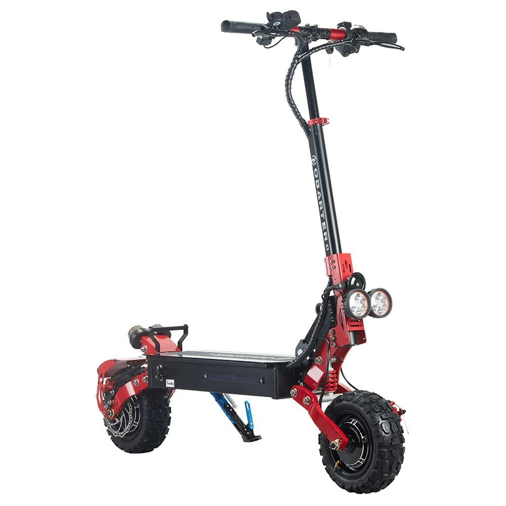 OBARTER X3 Folding Electric Sport Scooter 11" Off-road Tyre 1200W X2 Brushless Motor 48V 20Ah Battery BMS 3 Speed Modes Dual Oil Disc Brake Max Speed 65KM/h LED Display 40-50KM Long Range - Black 1 OBARTER X3 Folding Electric Sport Scooter 11" Off-road Tyre 1200W X2 Brushless Motor 48V 20Ah Battery BMS 3 Speed Modes Dual Oil Disc Brake Max Speed 65KM/h LED Display 40-50KM Long Range - Black
