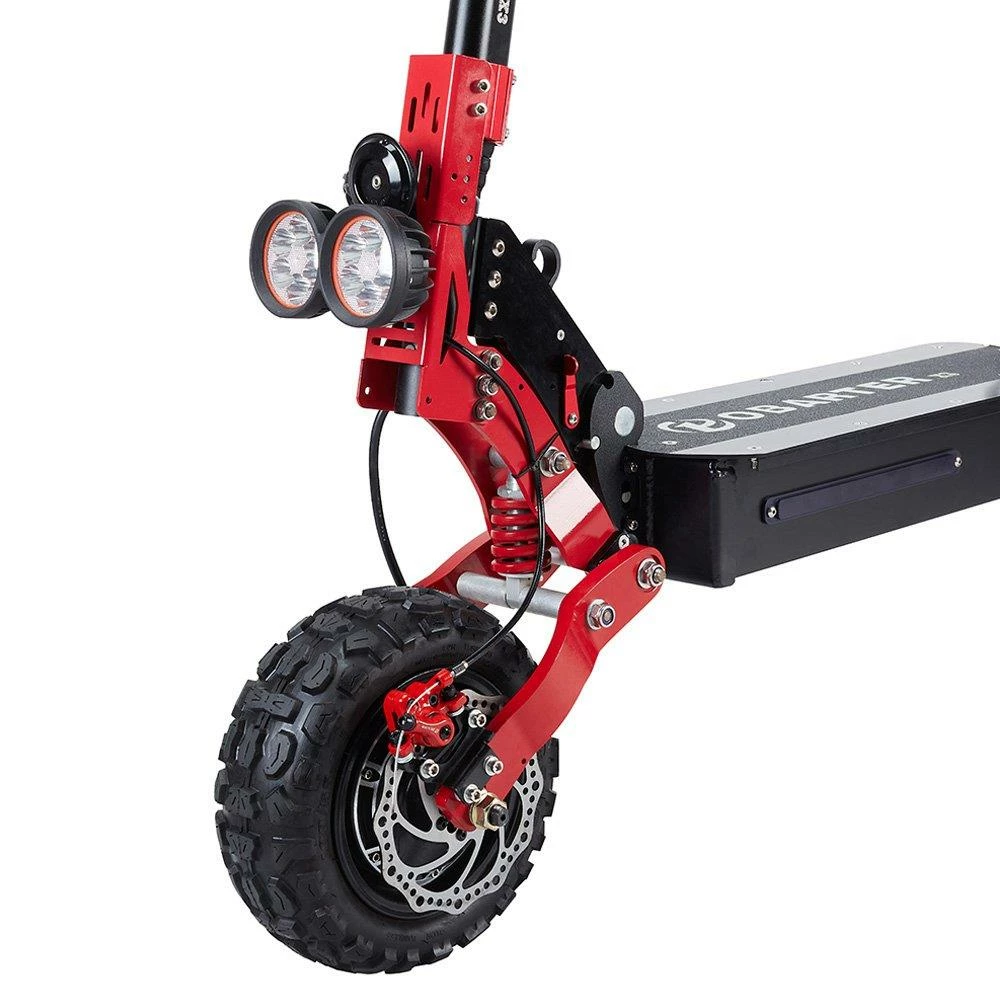 OBARTER X3 Folding Electric Sport Scooter 11" Off-road Tyre 1200W X2 Brushless Motor 48V 20Ah Battery BMS 3 Speed Modes Dual Oil Disc Brake Max Speed 65KM/h LED Display 40-50KM Long Range - Black 5 OBARTER X3 Folding Electric Sport Scooter 11" Off-road Tyre 1200W X2 Brushless Motor 48V 20Ah Battery BMS 3 Speed Modes Dual Oil Disc Brake Max Speed 65KM/h LED Display 40-50KM Long Range - Black - Image 5