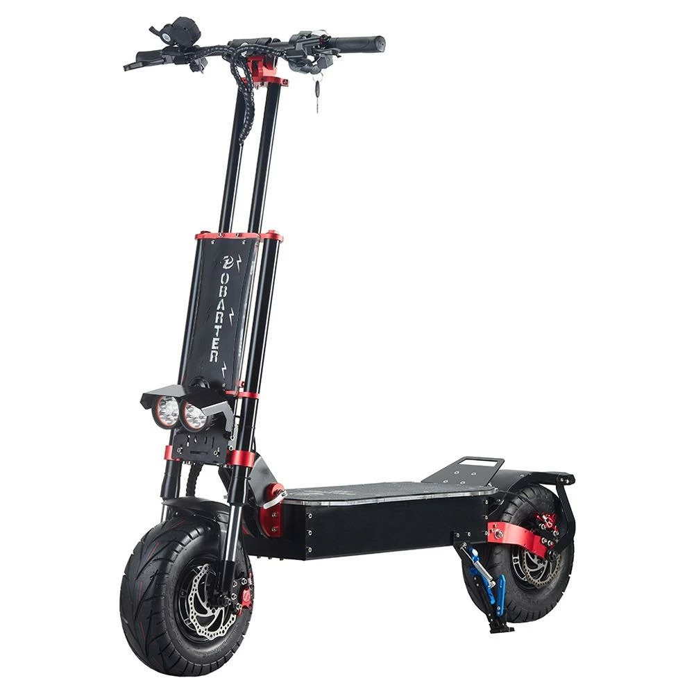OBARTER X5 Folding Electric Sport Scooter 13" Off-road Tyre 2800W X2 Brushless Motor 60V 30Ah Battery BMS 3 Speed Modes Oil Disc Brake Max Speed 85KM/h LED Display 65km-75km Long Range - Black 1 OBARTER X5 Folding Electric Sport Scooter 13" Off-road Tyre 2800W X2 Brushless Motor 60V 30Ah Battery BMS 3 Speed Modes Oil Disc Brake Max Speed 85KM/h LED Display 65km-75km Long Range - Black