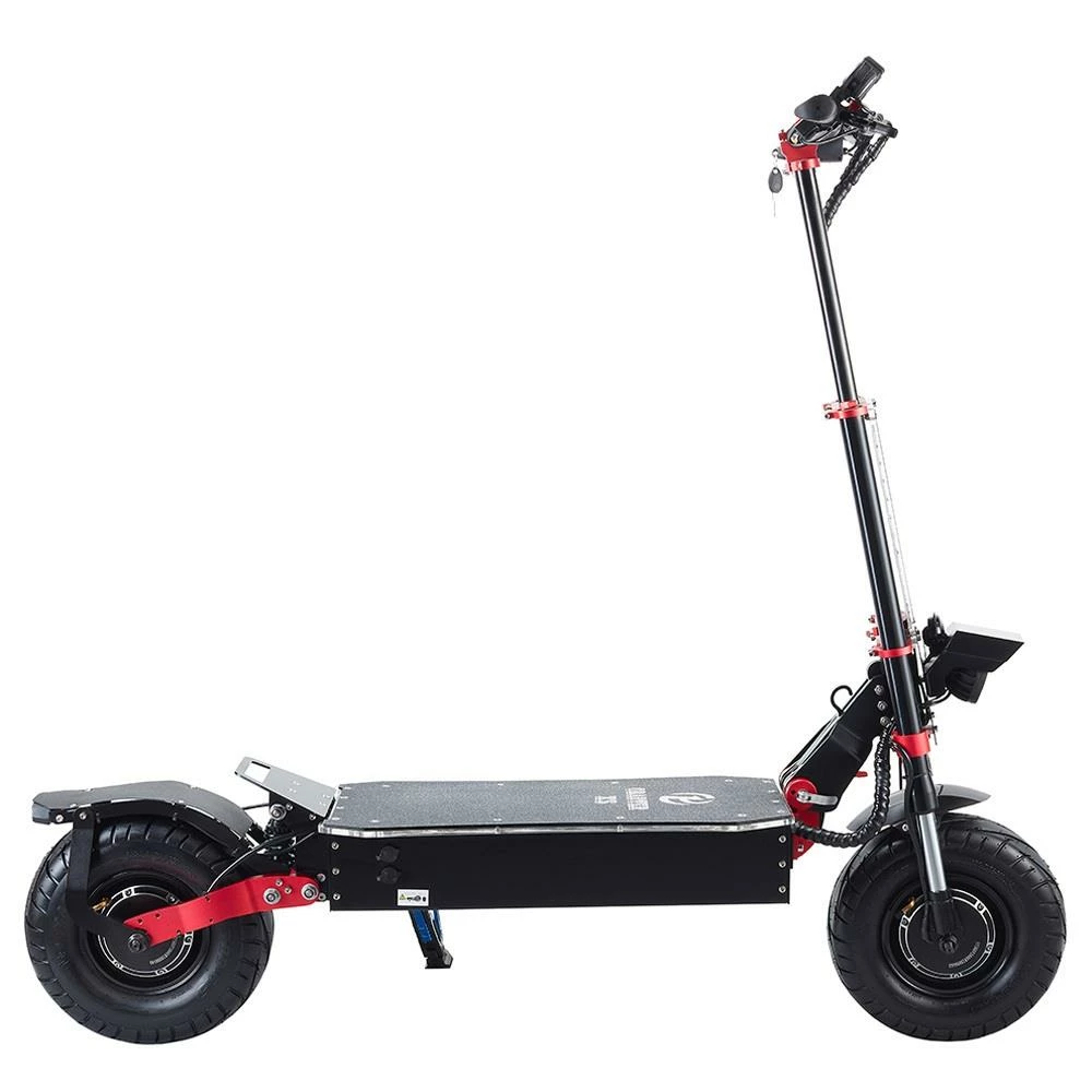 OBARTER X5 Folding Electric Sport Scooter 13" Off-road Tyre 2800W X2 Brushless Motor 60V 30Ah Battery BMS 3 Speed Modes Oil Disc Brake Max Speed 85KM/h LED Display 65km-75km Long Range - Black 2 OBARTER X5 Folding Electric Sport Scooter 13" Off-road Tyre 2800W X2 Brushless Motor 60V 30Ah Battery BMS 3 Speed Modes Oil Disc Brake Max Speed 85KM/h LED Display 65km-75km Long Range - Black - Image 2
