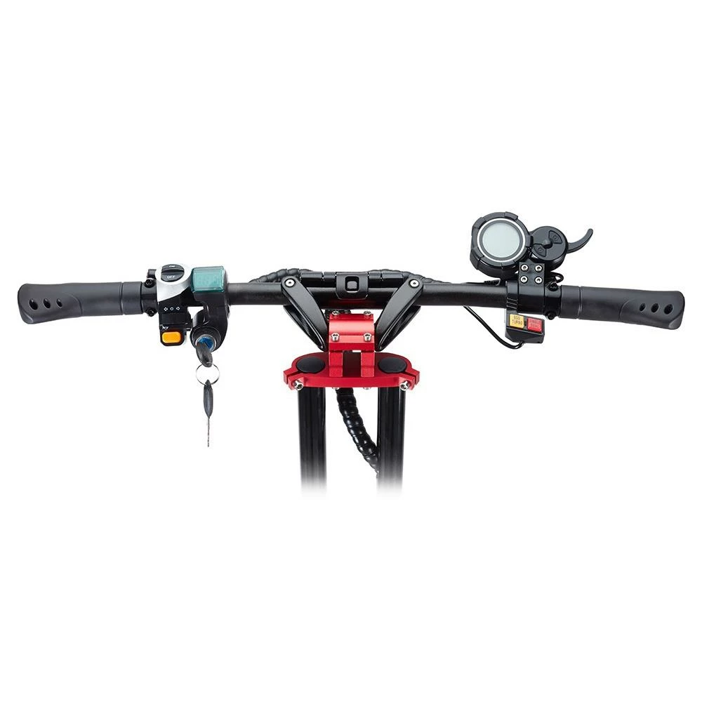 OBARTER X5 Folding Electric Sport Scooter 13" Off-road Tyre 2800W X2 Brushless Motor 60V 30Ah Battery BMS 3 Speed Modes Oil Disc Brake Max Speed 85KM/h LED Display 65km-75km Long Range - Black 5 OBARTER X5 Folding Electric Sport Scooter 13" Off-road Tyre 2800W X2 Brushless Motor 60V 30Ah Battery BMS 3 Speed Modes Oil Disc Brake Max Speed 85KM/h LED Display 65km-75km Long Range - Black - Image 5