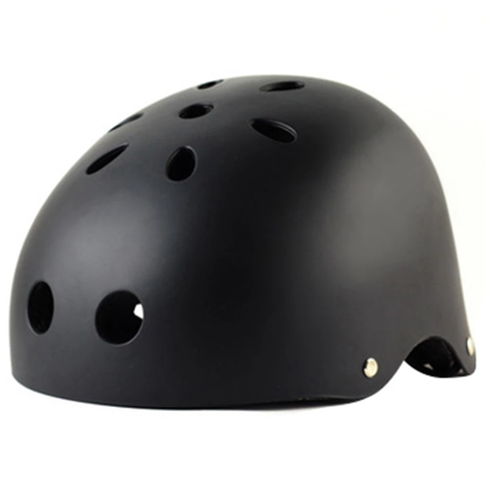 Professional Sports Bike Helmet For Bike Scooter Derby Inline Skateboard Size L - Black 1 Professional Sports Bike Helmet For Bike Scooter Derby Inline Skateboard Size L - Black