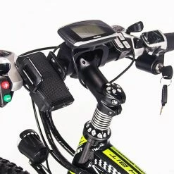 RICH BIT TOP-022 Electric Mountain Bike 26*4.0 Inch Chaoyang Fat Tires 1000W Motor 48V 17AH Battery 35Km/h Max Speed Up To 60km Range Dual Disc Brake LCD Display IP54 Waterproof - Black Green 10 RICH BIT TOP-022 Electric Mountain Bike 26*4.0 Inch Chaoyang Fat Tires 1000W Motor 48V 17AH Battery 35Km/h Max Speed Up To 60km Range Dual Disc Brake LCD Display IP54 Waterproof - Black Green -Zhengbu Shop rich bit top 022 electric mountain bike 1000w motor 26 black green 1590660051676